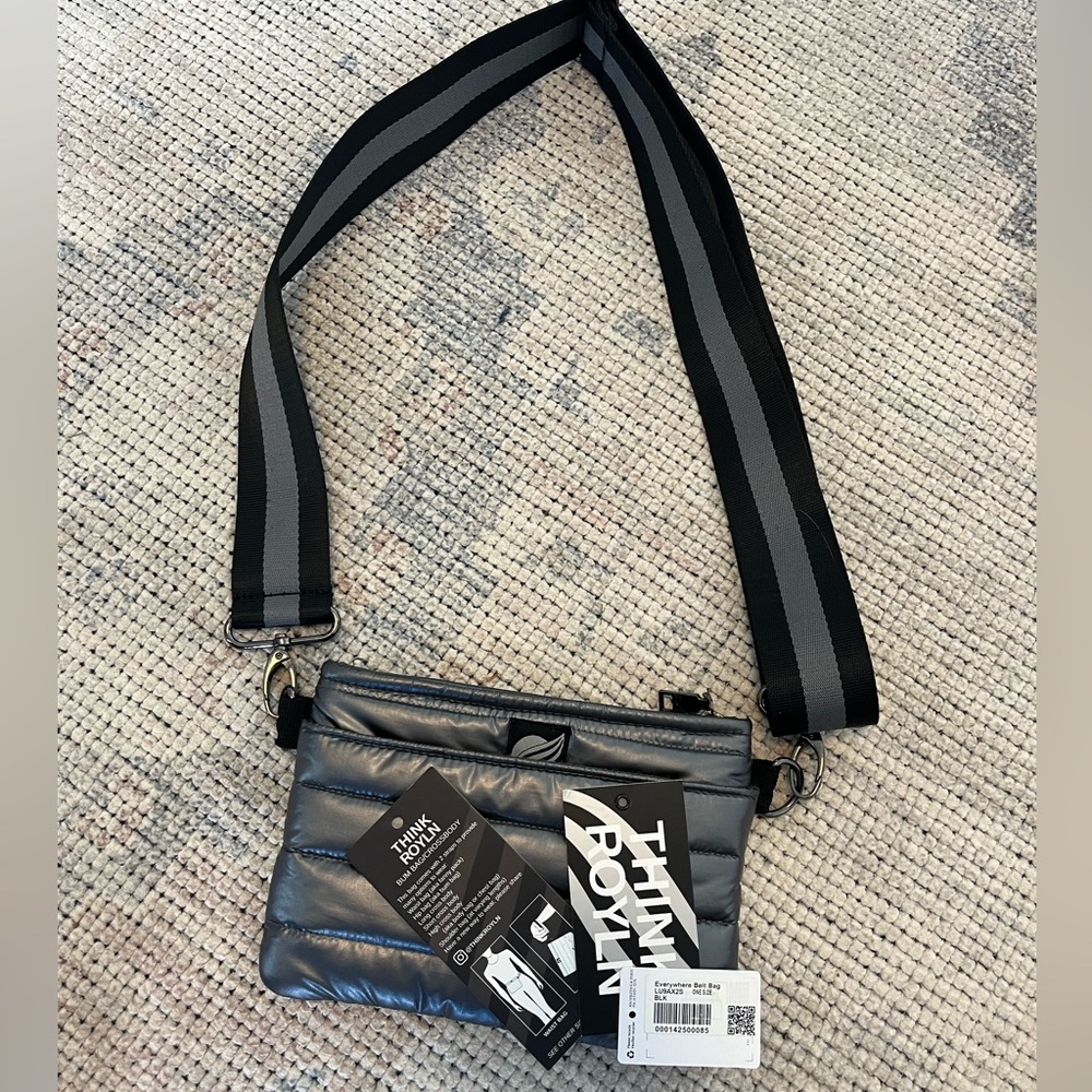Think Royln Origional Bum bag / cross body bag Grey
